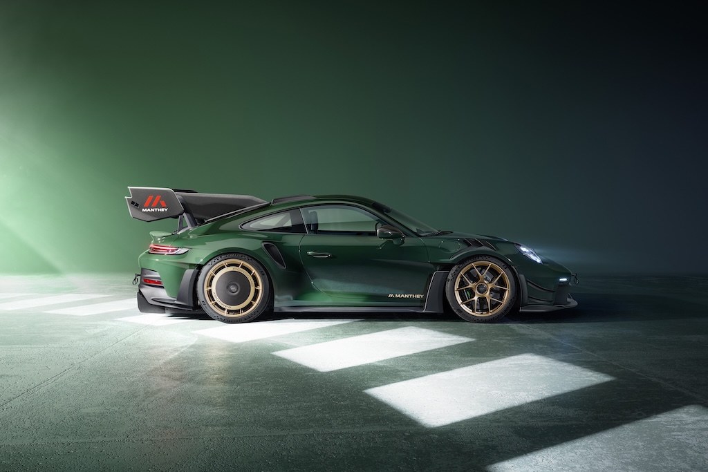 Manthey Kit til Porsche 911 GT3 RS: Motorsportsteknologi til trackday-fans.
(Foto: Porsche AG)